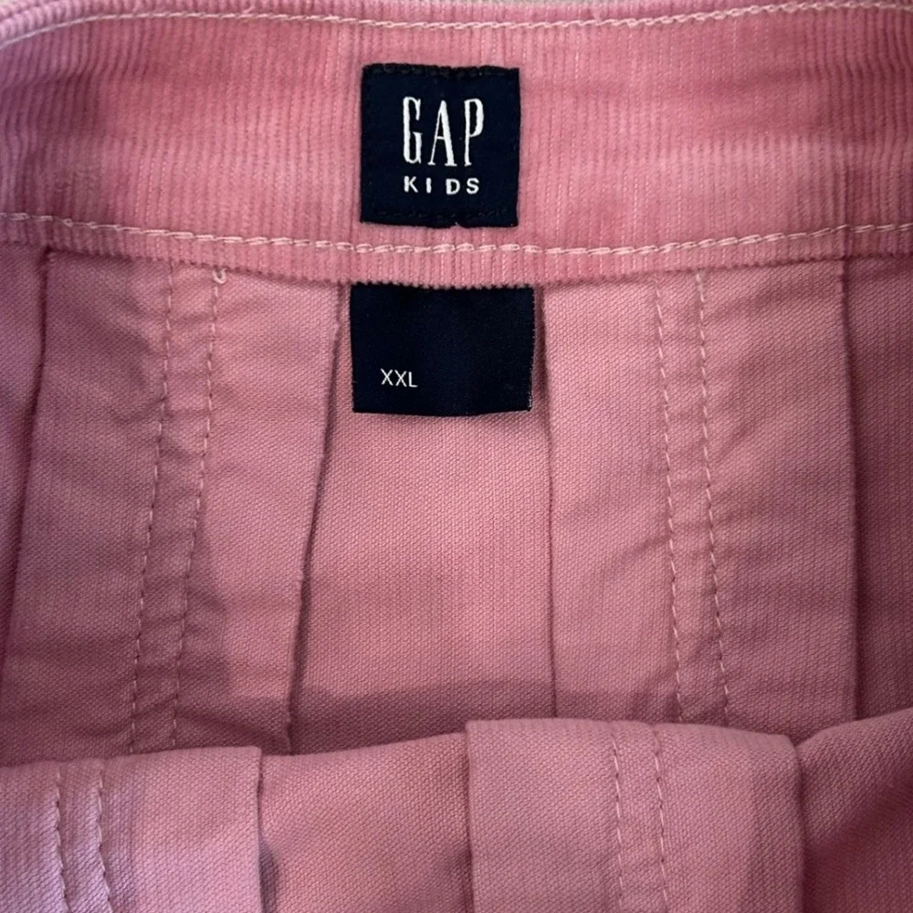 GAP Kids Girl's Pink Corduroy Pleated Skirt Feminine Cozy‎ Cottage NWOT Size XXL